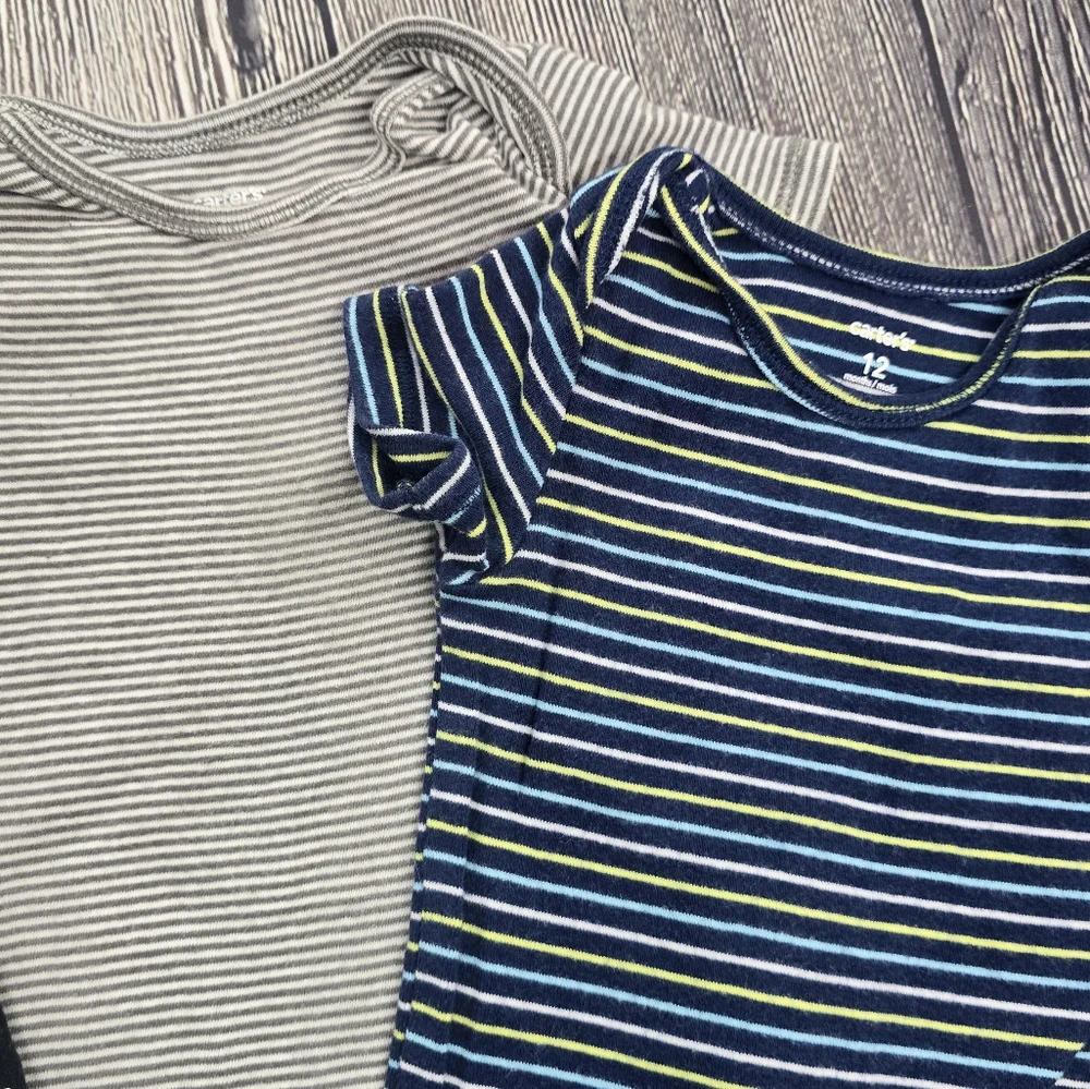 Carter's Set of 4 12 Month Baby Onesies Bundle